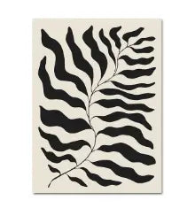 Abstract Monotone Wall Art Try A Prompt