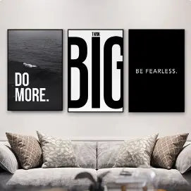 Be Fearless Wall Art Try A Prompt