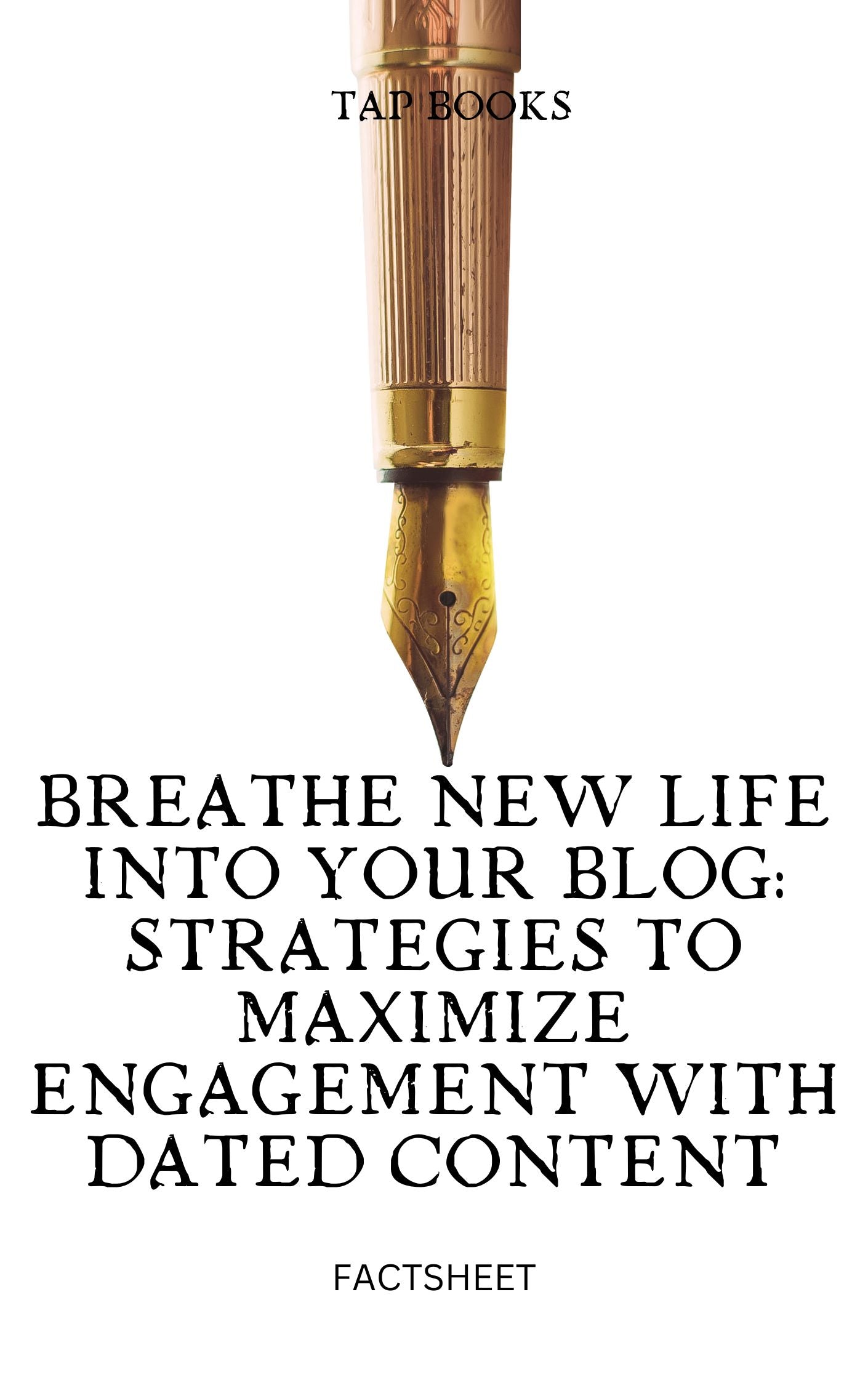 FACT SHEET Breathe New Life into Your Blog - Strategies to Maximize Engagement with Dated Content - Try A Prompt
