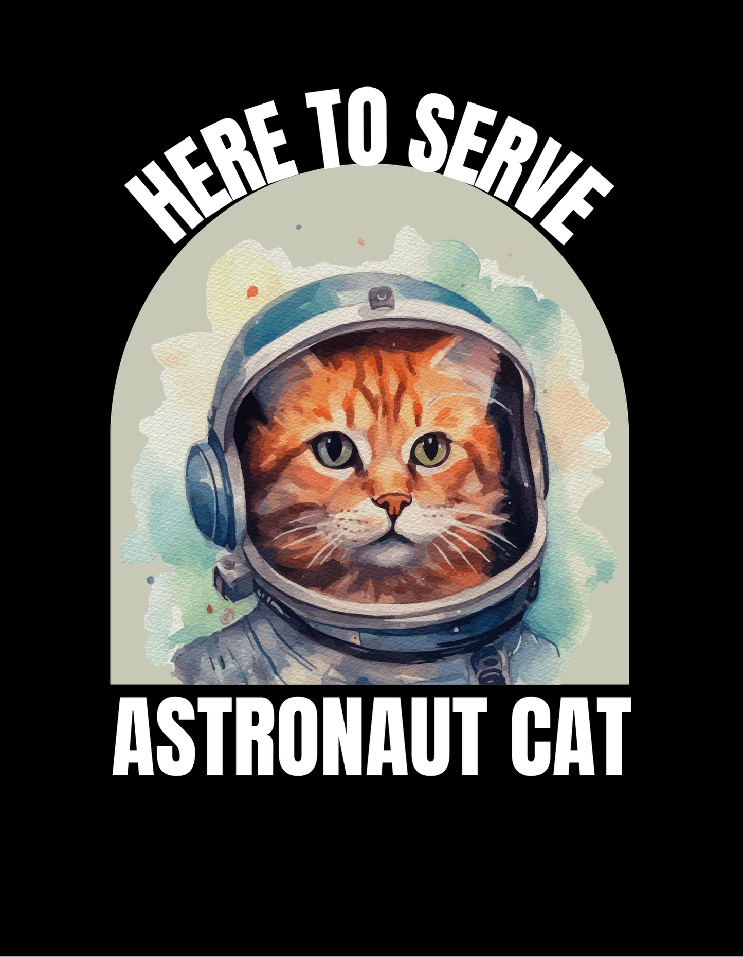 Women's Astronaut Cat Tee - Try A Prompt