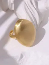 Chunky Gold Adjustable Ring Try A Prompt