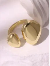 Chunky Gold Adjustable Ring Try A Prompt