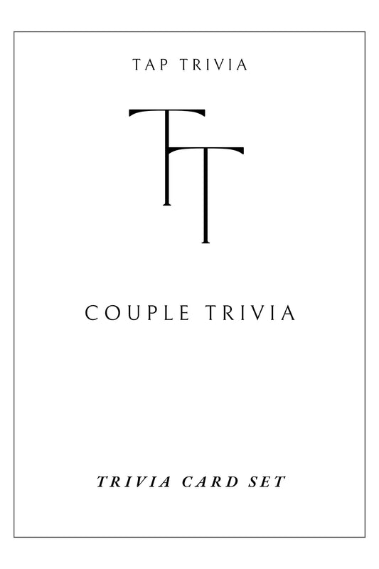 Couple Trivia - Try A Prompt Try A Prompt