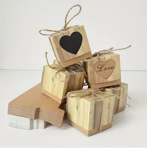 Decorative Woodgrain Gift Box Try A Prompt