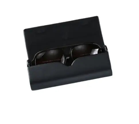 Distinguished Leather-Bound Flap Eyeglass Case Try A Prompt