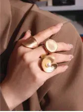 Gold Plated Fashionista Ring Try A Prompt