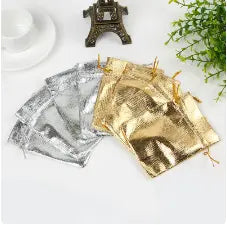 Gold & Silver Opulence Pouch Try A Prompt