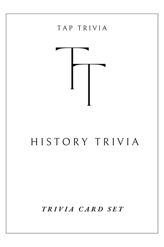History Trivia - Try A Prompt Try A Prompt