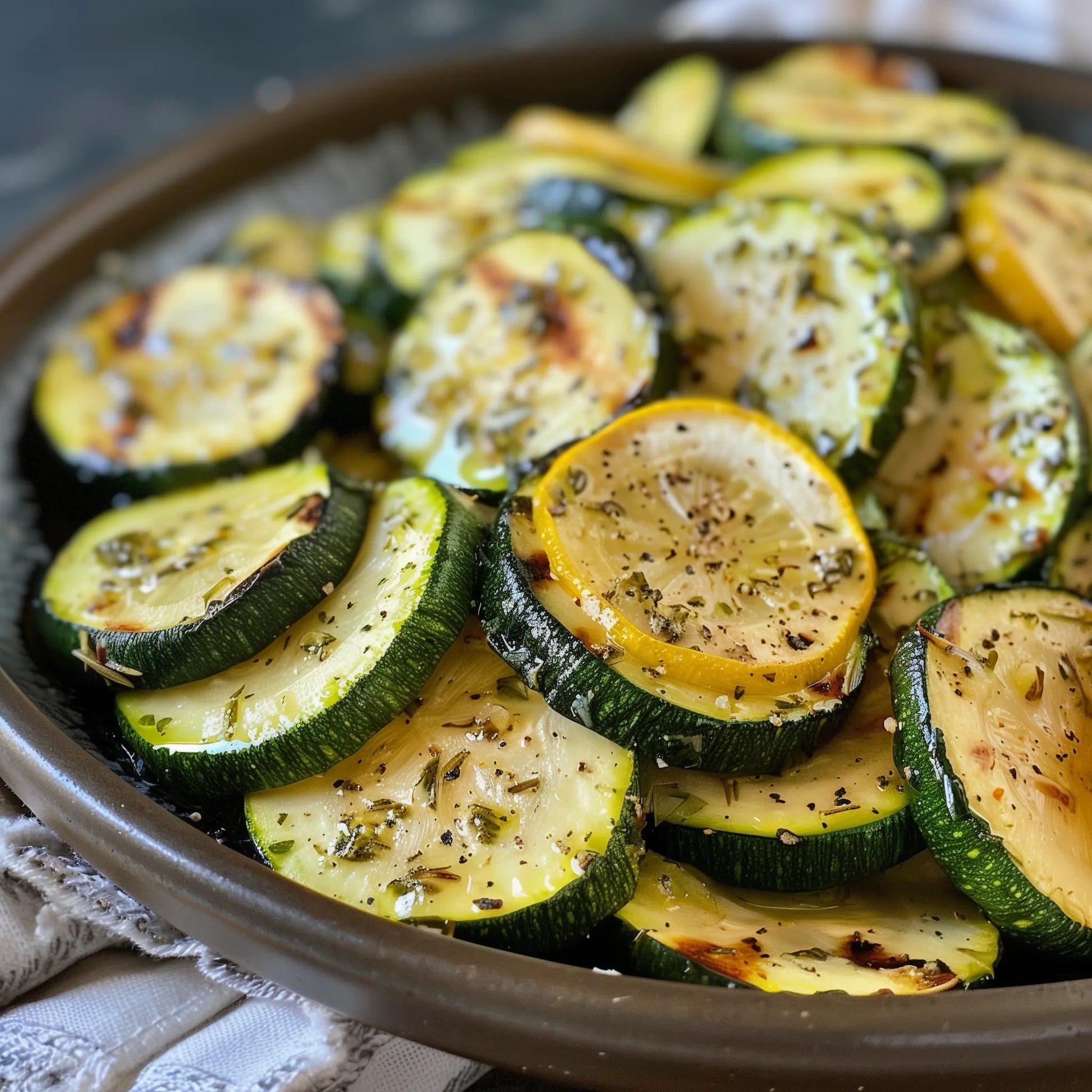 Lemon Pepper Zucchini - Try A Prompt Try A Prompt