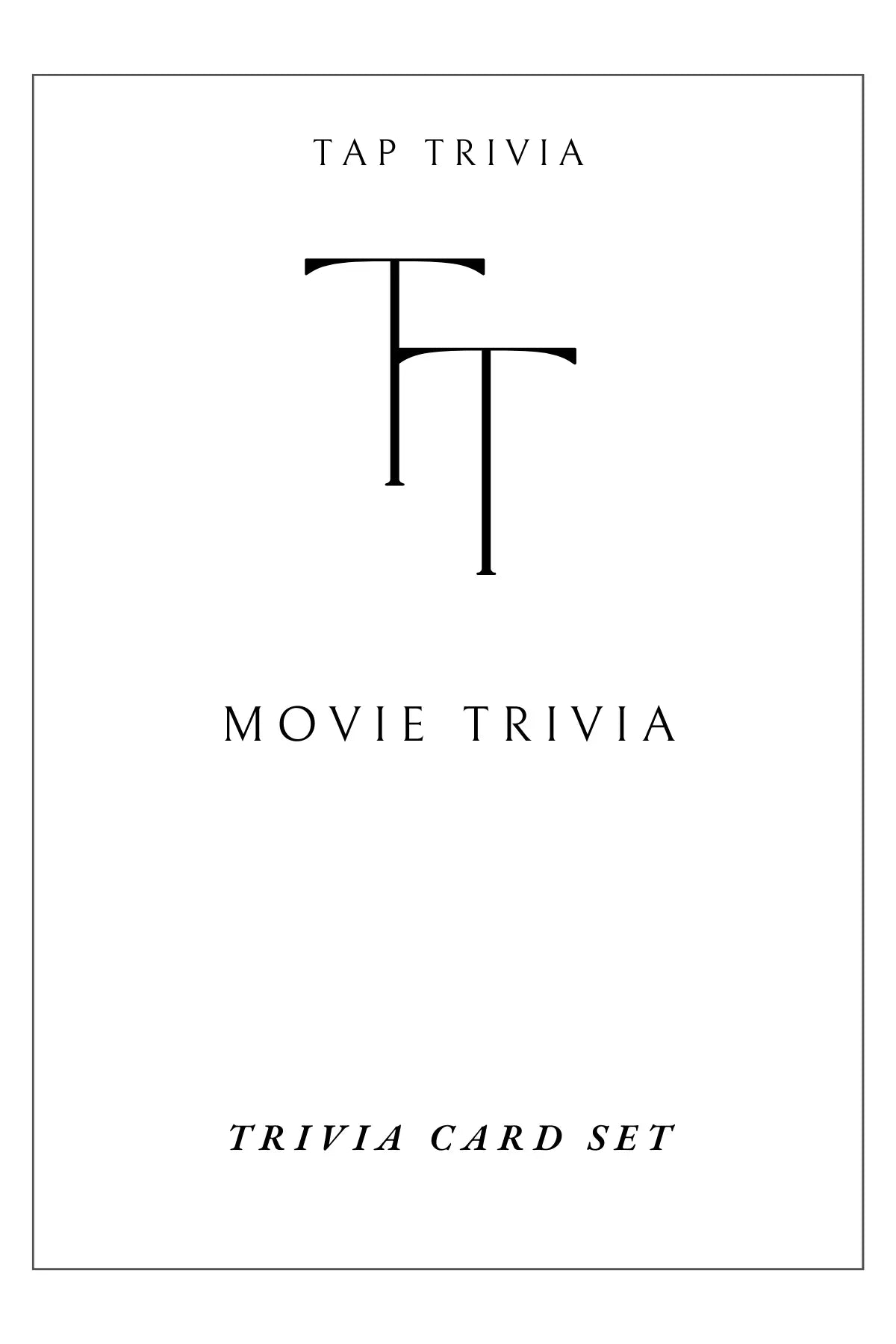 Movie Trivia - Try A Prompt Try A Prompt