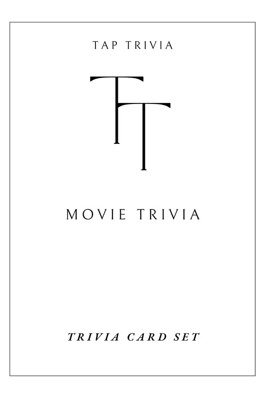 Movie Trivia - Try A Prompt Try A Prompt