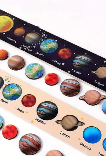 Planet of The Solar System Linear Puzzle Try A Prompt