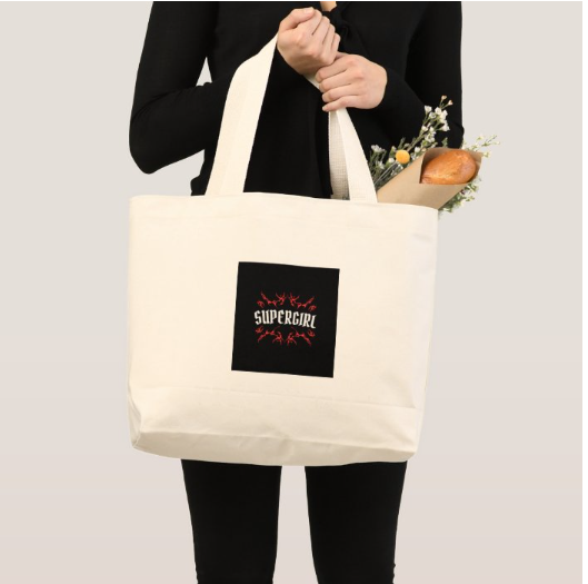 Super Girl Tote Bag - Try A Prompt