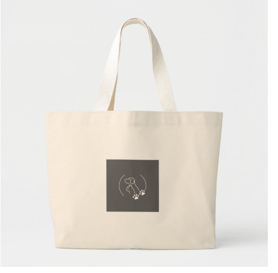 Dog and Cat with Paws Tote Bag - Try A Prompt