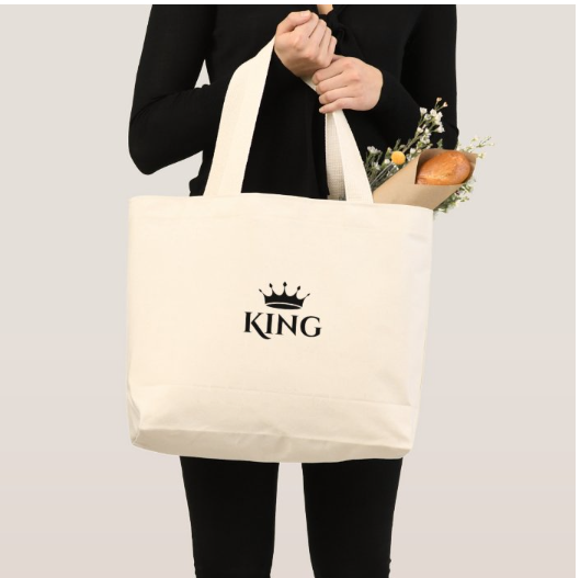 King & Queen Tote Bags - Try A Prompt