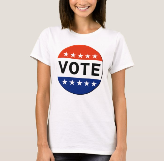 Unisex Red White Blue Vote Tee - Try A Prompt