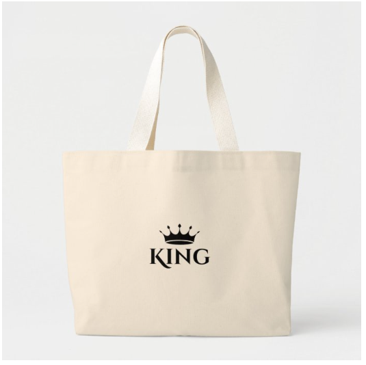 King & Queen Tote Bags - Try A Prompt