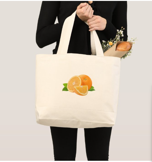 Oranges Tote Bag and Tee - Try A Prompt