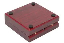 Sophisticated High Gloss Finish Mahogany Jewelry Case Try A Prompt