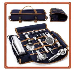 Stylish Portable Mixologist Set and Carry All Try A Prompt