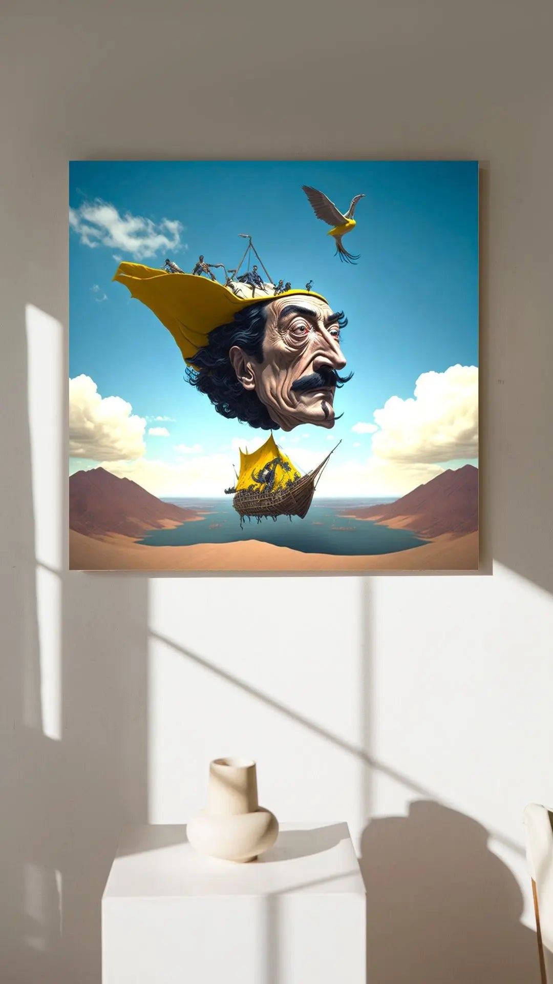 TAP PROMPT SALVADOR DALI " Self Portrait" Reimagined TRY A PROMPT