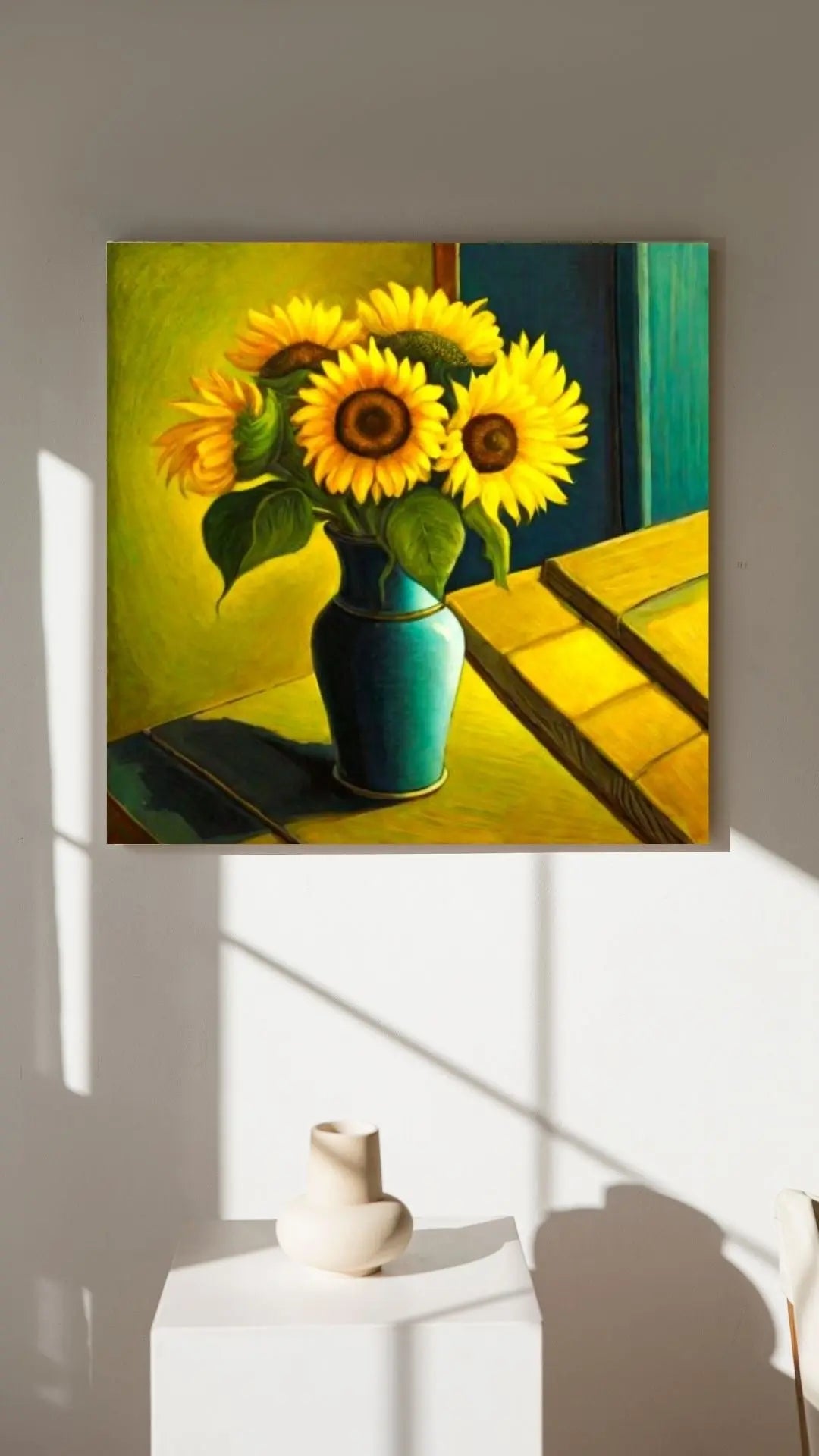 TAP PROMPT VAN GOGH "SUNFLOWER Series" Reimagined TRY A PROMPT