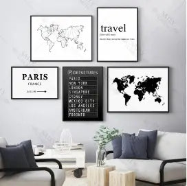 Travel The World Wall Art Try A Prompt
